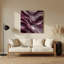 Abstrait paysage, art mural en métal brun 75-1288560230