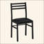 Ensemble de table de salle à manger, ensemble de 3 pièces, petit, abattant 35 po, cuisine, métal noir, stratifié brun, contemporain, moderne-1564190354-1564190352-1564190356