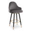 Tabouret de comptoir pivotant 29,5 po