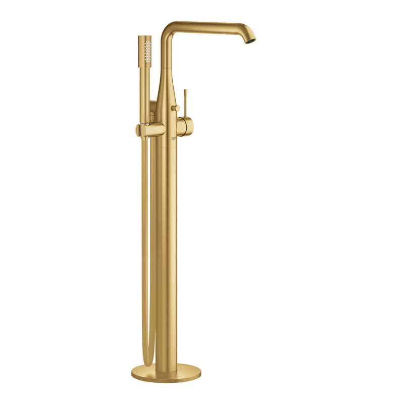 Fixation au sol avec poignée simple Essence New, Lever de soleil brossé et frais