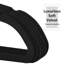 Cintre standard en plastique antidérapant pour robe / chandail / chandail-51288459-111178795