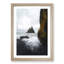 Ocean View from Black Sand Beach Iceland - Picture Frame Painting Print-56925110-56925113