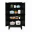 Garde-manger en métal 3 tablettes réglables-129188311