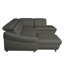 Natron Leather Corner U-form Sofa with Sleeping Function and Storage -2038222156-2038222158