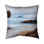 Rocks and seaside - 18"x18" Throw pillow cover - Poly twill - Print on demand