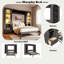 Lit escamotable avec tablettes, tiroirs, bureau et DEL Murphy