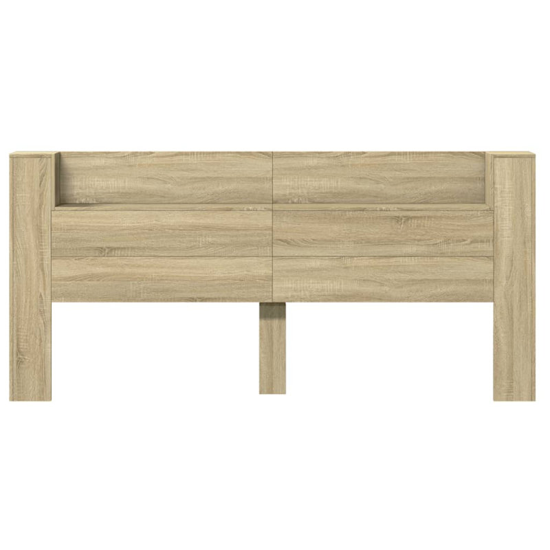 Chezkel Headboard, Sonoma Oak, Extra Large Double - 200 x 220 cm
