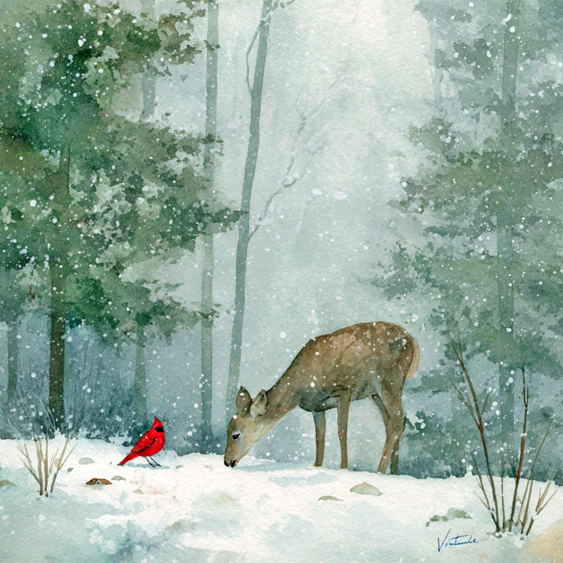 Art mural sur toile Quiet Woods