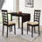 Rectangular 52-Inch Extension Dining Table, Cappuccino