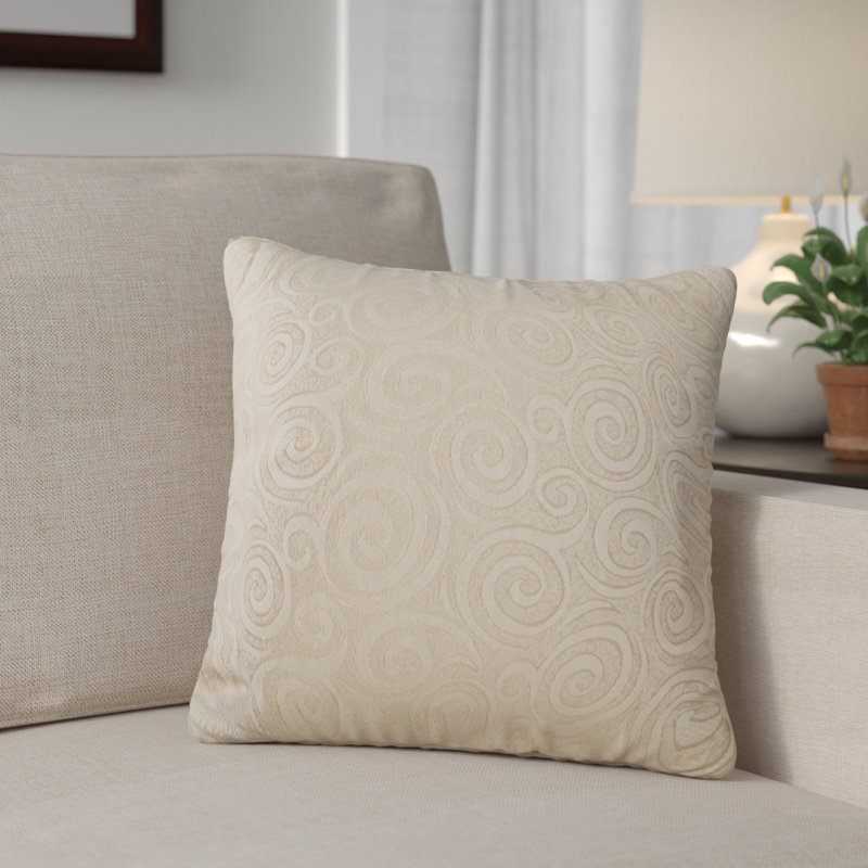 Insight Geometric Cotton Blend Reversible Throw Pillow, 26"H x 26"W