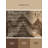 Soft Plush Polett Quantum Computer Circuit Modern Rustic Vintage Look Area Rug in Brown – Beige Binding-815963388