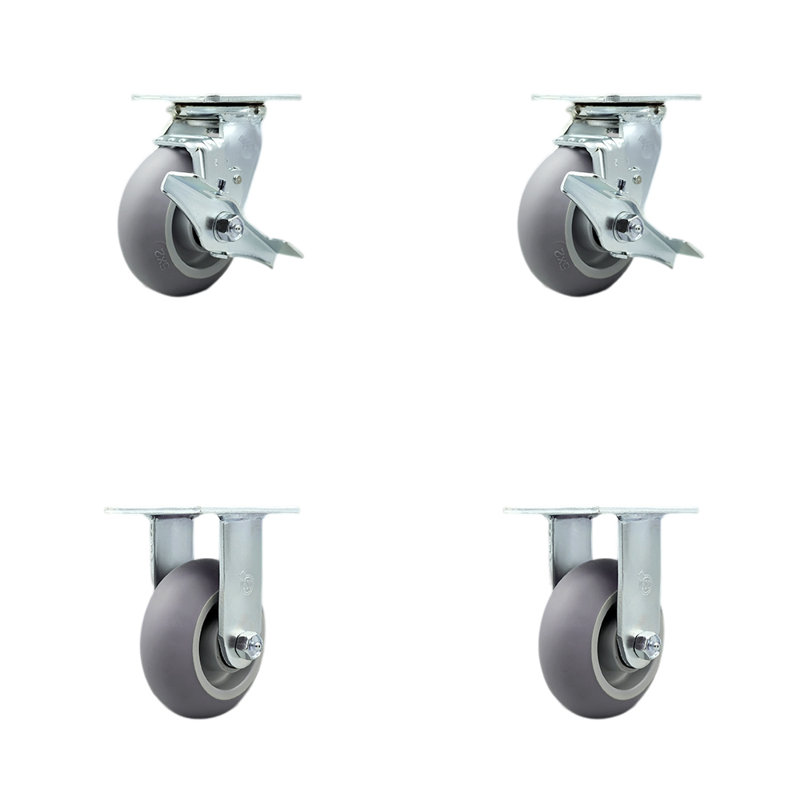 Caster Set with Ball Bearings