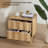 2 - Drawer End Table With Storage, 2 - Drawer Nightstand-957412901