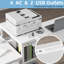 Bureau d'ordinateur l 94 po Melaniece-1621792427