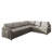 115.2" L-Shaped Sofa Couch with Pull-Out Bed,Oversize Convertible Sleeper Sofa with side Pocket & USB Port,Teddy Upholstered Sectional Couches with Convert Left/Right Facing-281562851