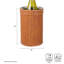 Leather Stitched Double Walled Wine Chiller
