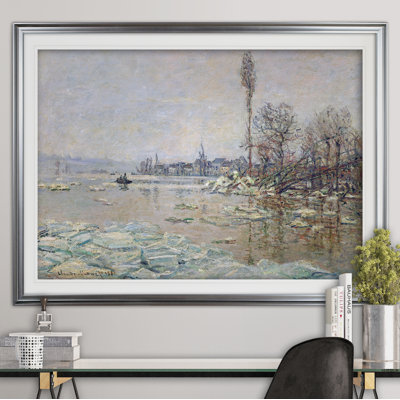 " Breakup Of Ice " by Claude Monet