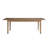 Rosalie Oak Solid Wood Base Dining Table