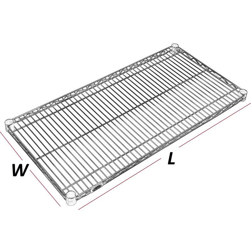 Étagère en métal standard Steyning, Nexelon, H 1,75 po x l 48 po x P 21 po