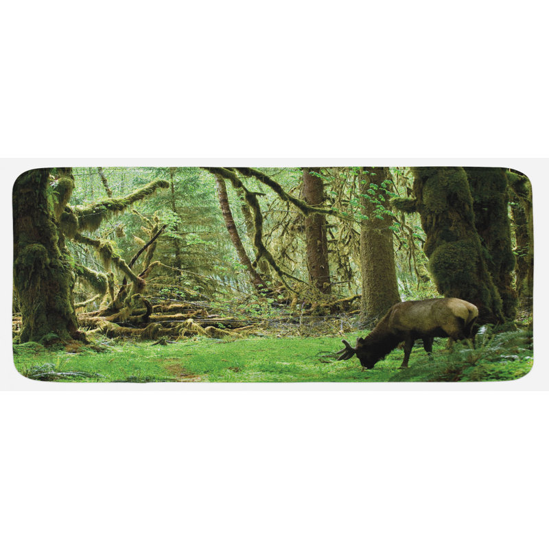 Tapis de cuisine rainforest