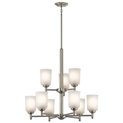 Shailene 9 - Light Dimmable Tiered Chandelier