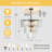 8 - Light Glass Dimmable Tiered Chandelier-1670322747