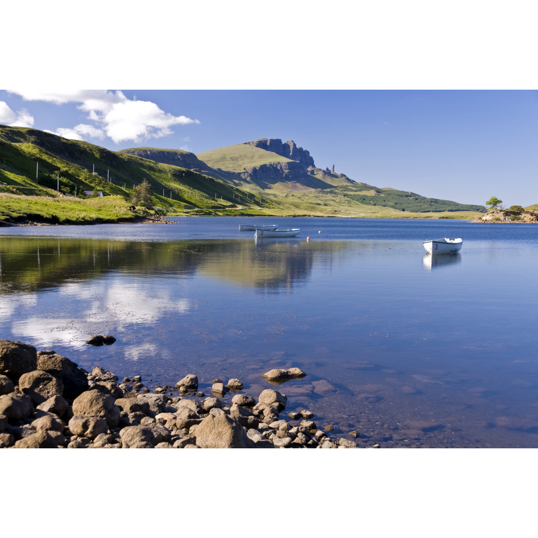 Leinwandbild Old Man of Storr auf Skye in Schottland von Brian A Jackson