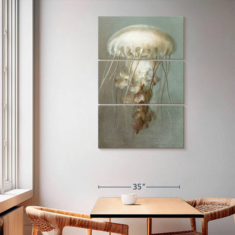 Brampt Treasures From The Sea IV, H 65 po x l 42 po