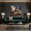 Art mural en toile Sports Motocross