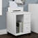 23'' H x 18'' W Printer Stand with Wheels