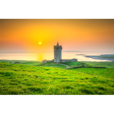 Conwell Beautiful Irish Castle - Wrapped Canvas Print