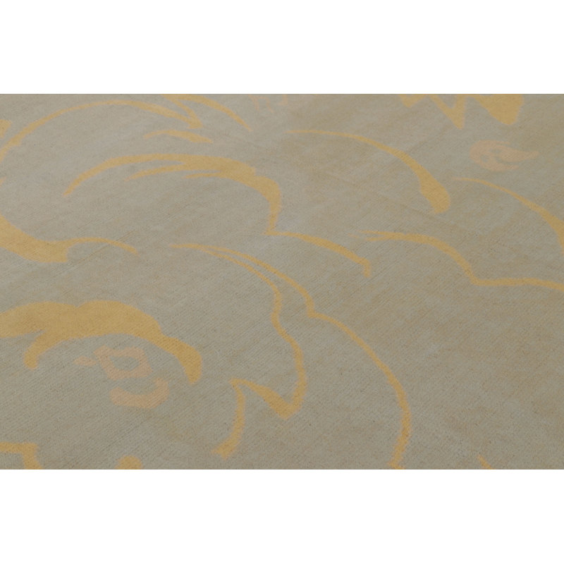 Textural One-of-a-Kind 12'0X14'0 Hand Knotted Area Rug