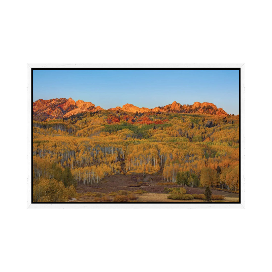 Fall Into Autumn von Bill Sherrell - Galerie-verpackte Leinwand Giclée