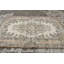 Grand tapis en laine de style turc rétro avec des motifs Oushak pour la décoration de salon en beige