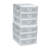 3 Drawer Storage Drawer
