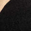 Tapis à poils longs en polypropylène noir Baldev-1819686172