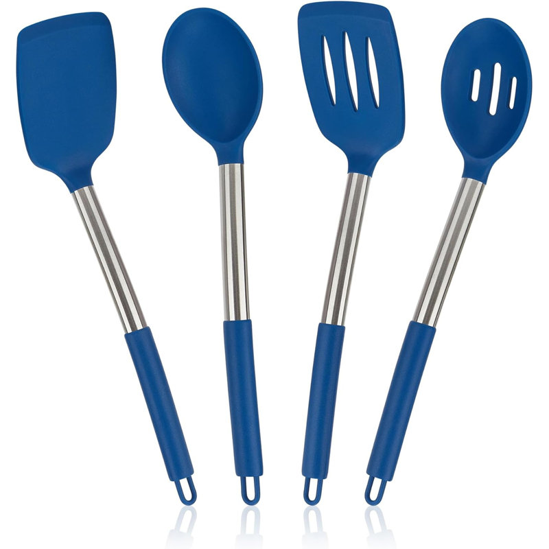 Ensemble de 4 ustensiles en silicone