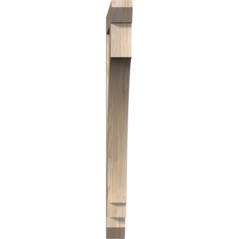 Support lisse à lattes 3 1/2 po x P 36 po x H 42 po, sapin Douglas, Douglas (lisse), H 42 po x l 3,5 po x P 36 po