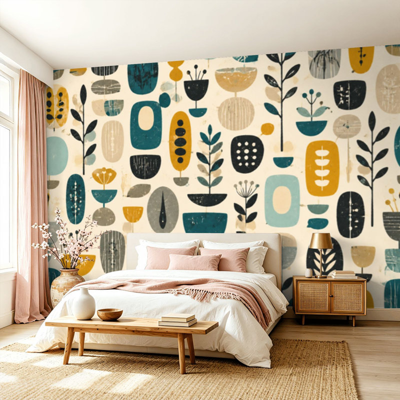 Adhésif mural amovible Peel and Stick, 99.6" L x 144" W