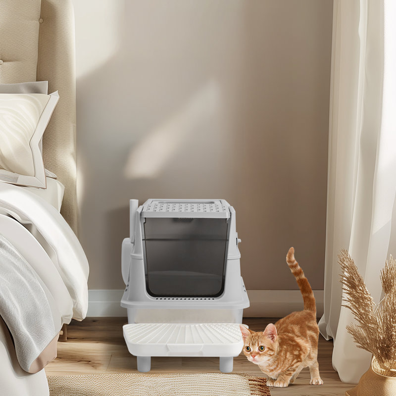 Bac à litière pour chat 18 po
