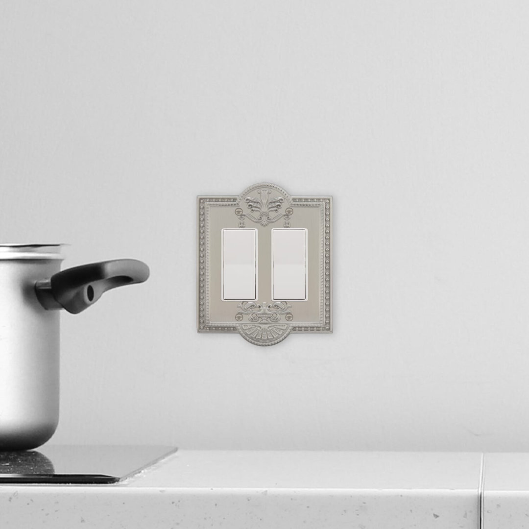 Meadows 2-Gang Rocker Light Switch Wall Plate Nostalgic Warehouse 