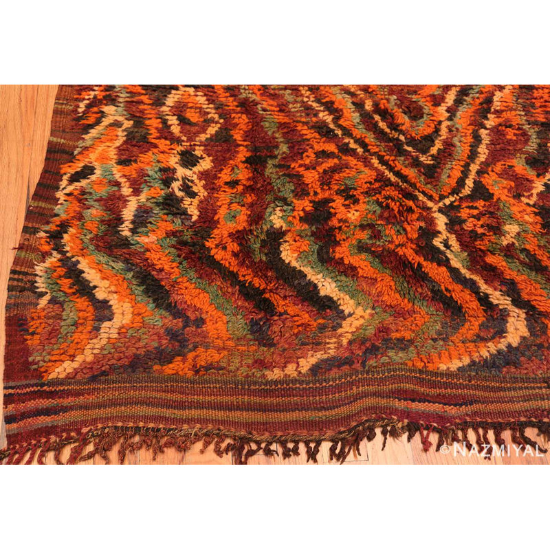 Tapis marocain Tribal Primitive