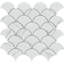 Elegan Calacata 11 x 12 Porcelain Decorative Accent Tile