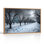 «Snowy Trees», reproduction d'art sur toile, ensemble de 1