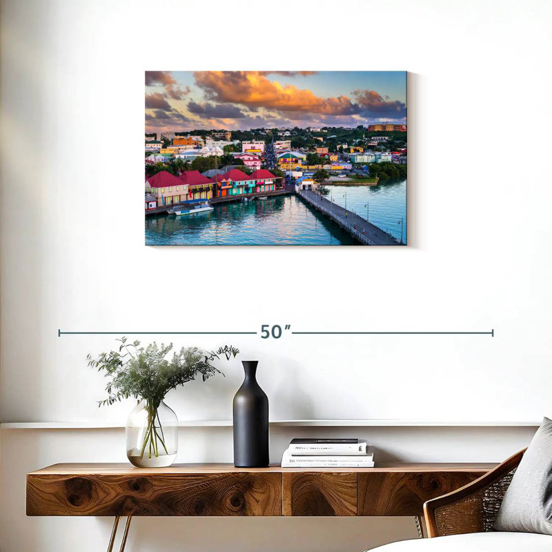 Ravi St. John's, 20" H x 30" W
