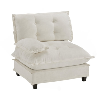 Canapé 73 LSF chenille - beige