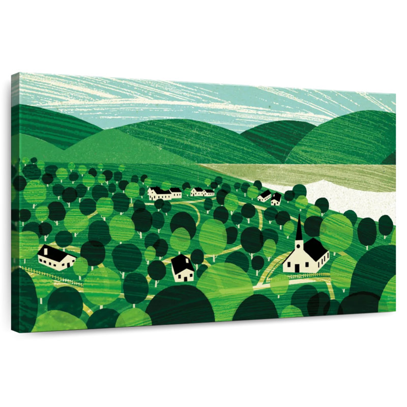 Alvord Vermont, 16" H x 24" W