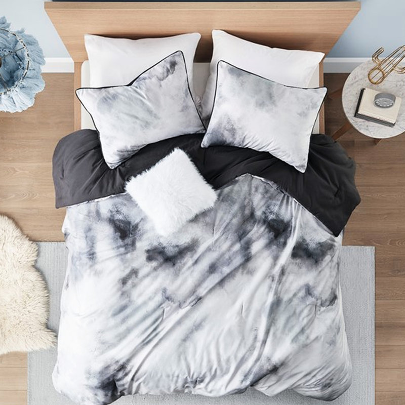 King/ King Bedding With Multicolor Tie Dye - , Fill Comforter For Soft Microfiber, Treatment