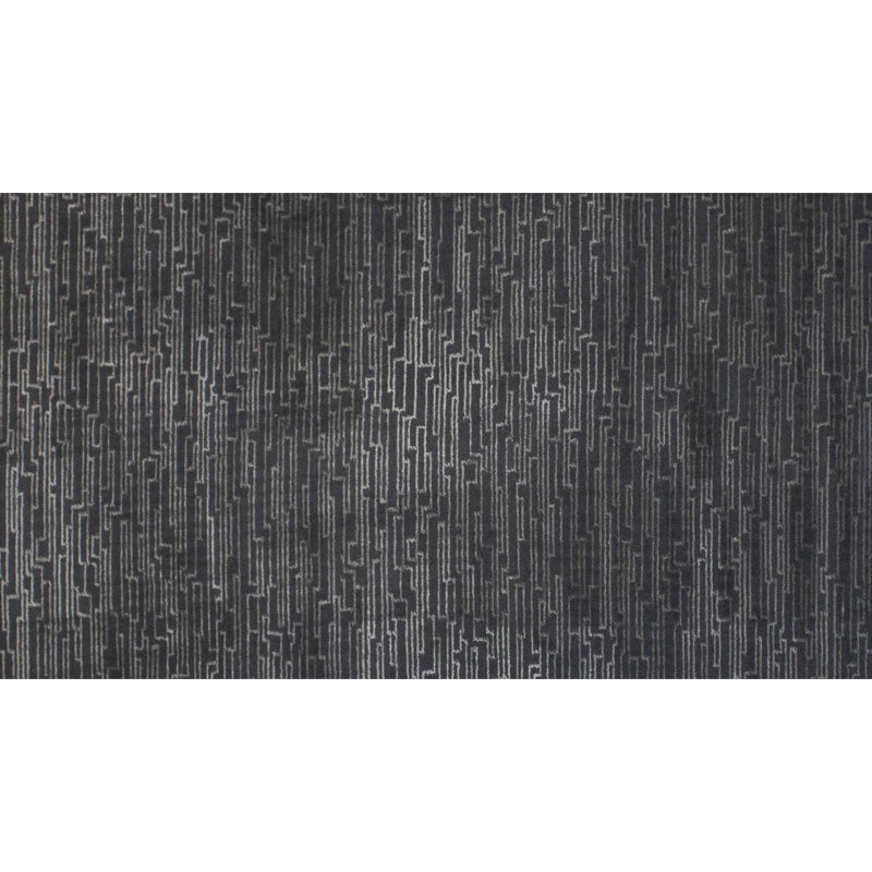 Handmade Wool Area Rug, Rectangle 6' x 9'