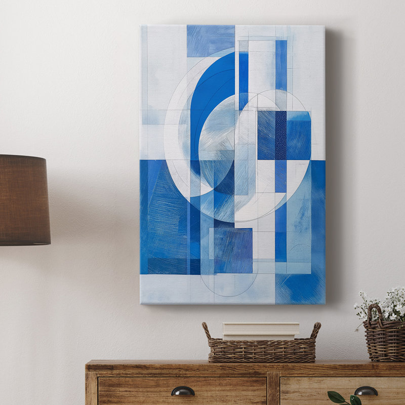 ABSTRACT Series XCV -Custom Wrapped Gallery Cavas, 36" H x 24" W
